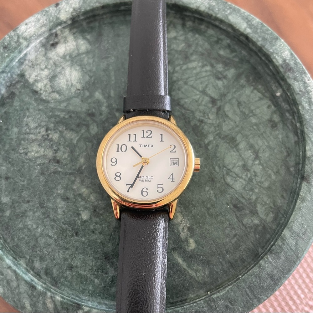 Timex Classic Gold and Black Watch